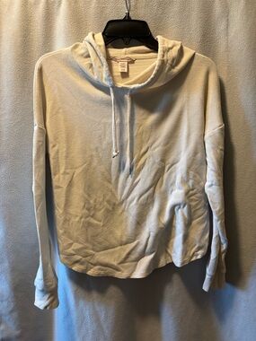 Victoria's Secret Cream Waffle Knit Hoodie